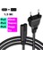 Teyp Radyo Yazıcı Elektrik Power Güç Kablosu Fişi Ps2/3/4 2 Pin C7 (1.5 Metre) 1
