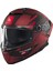 Thunder 4 Sv Luminence D5 Mat Kırmızı Kapalı Kask 1