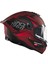 Thunder 4 Sv Luminence D5 Mat Kırmızı Kapalı Kask 4