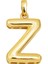 14 Ayar Altın Balon Z Harfi Kolye Ucu 1