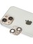 Bfs iPhone 13 Pers Alüminyum Kamera Lens - Gold 1
