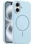 Bfs iPhone 16 Kılıf Jully Magsafe Kapak - Mavi 1