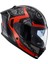 Nukro Combat Kırmızı-Siyah Kapalı Kask Pinlockhediyeli 3