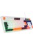 eMachines EAK860 Beyaz USB Rainbow Aydınlatmalı Q Standart Kompakt Klavye 1