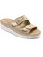 Kadın Sandalet 5619 Green Life Stretch Women's Footwear Gold/beige 2