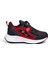 Çocuk Unisex Füme Kırmızı Cırtlı Rahat Günlük Sneaker Spor Ayakkabı 4