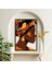 Afrika Kadın Büyük Boy Renkli Solmaz Kaliteli Baskı Çerçeve Görünümlü Mdf Tablo 70X50CM 09 2