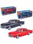 Motormax Metal Araba 1955 Chrysler C300 1:24 3+ Kırmızı ve Siyah 2'li Set 1