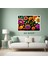 Çiçek Büyük Boy Renkli Solmaz Kaliteli Baskı Çerçeve Görünümlü Mdf Tablo 70X50CM 126 2