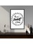 Home Sweet Motto Büyük Boy Renkli Solmaz Kaliteli Baskı Çerçeve Görünümlü Mdf Tablo 70X50CM 236 1