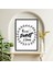 Home Sweet Motto Büyük Boy Renkli Solmaz Kaliteli Baskı Çerçeve Görünümlü Mdf Tablo 70X50CM 236 2