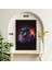 Astronot Uzay Büyük Boy Renkli Solmaz Kaliteli Baskı Çerçeve Görünümlü Mdf Tablo 70X50CM 221 3