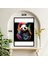 Panda Hayvan Büyük Boy Renkli Solmaz Kaliteli Baskı Çerçeve Görünümlü Mdf Tablo 70X50CM 100 3