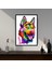 Köpek Hayvan Büyük Boy Renkli Solmaz Kaliteli Baskı Çerçeve Görünümlü Mdf Tablo 70X50CM 05 1