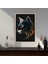 Kedi Hayvan Büyük Boy Renkli Solmaz Kaliteli Baskı Çerçeve Görünümlü Mdf Tablo 70X50CM 227 1