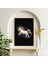 Unicorn At Hayvan Büyük Boy Renkli Solmaz Kaliteli Baskı Çerçeve Görünümlü Mdf Tablo 70X50CM 259 2