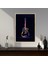 Gitar Müzik Büyük Boy Renkli Solmaz Kaliteli Baskı Çerçeve Görünümlü Mdf Tablo 70X50CM 213 1
