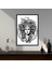 Medusa Kadın Yunan Büyük Boy Renkli Solmaz Kaliteli Baskı Çerçeve Görünümlü Mdf Tablo 70X50CM 218 1