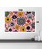 Çiçek Büyük Boy Renkli Solmaz Kaliteli Baskı Çerçeve Görünümlü Mdf Tablo 70X50CM 53 3