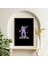 Astronot Uzay Büyük Boy Renkli Solmaz Kaliteli Baskı Çerçeve Görünümlü Mdf Tablo 70X50CM 176 2