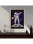 Uzay Astronot Büyük Boy Renkli Solmaz Kaliteli Baskı Çerçeve Görünümlü Mdf Tablo 70X50CM 219 1