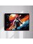Uzay Astronot Büyük Boy Renkli Solmaz Kaliteli Baskı Çerçeve Görünümlü Mdf Tablo 70X50CM 142 1
