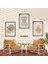 3 Parça Geometrik Renkli Solmaz Kaliteli Baskı Çerçeve Görünümlü Mdf Tablo Set 3 2