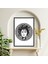 Medusa Kadın Yunan Büyük Boy Renkli Solmaz Kaliteli Baskı Çerçeve Görünümlü Mdf Tablo 70X50CM 248 2