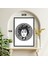 Medusa Kadın Yunan Büyük Boy Renkli Solmaz Kaliteli Baskı Çerçeve Görünümlü Mdf Tablo 70X50CM 248 3