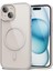 iPhone 15 Uyumlu Kamera Çıkıntılı Şarj Destekli Kenarı Renkli Hassas Butonlu Magsafe Kılıf 1