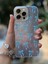 iPhone 16 Pro Max Uyumlu 3D Dalgalı Desenli Parlak Slikon Kılıf 2