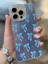 iPhone 16 Pro Max Uyumlu 3D Dalgalı Desenli Parlak Slikon Kılıf 3