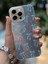 iPhone 16 Pro Max Uyumlu 3D Dalgalı Desenli Parlak Slikon Kılıf 4