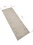 Mark Anti - Slip Mat 30 x 90 cm 2 Adet Örme Desen Halı Kaydırmaz, Siyah (2 Adet) 3