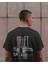 Dirift Araba Baskılı Oversize Tshirt- Unısex %100 Pamuk Tişört - Kadın Erkek Battal Boy Baskılı Tshirt- Caglisa 2
