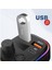 Araç Bluetooth 5.1 Fm Transmitter Cihazı Araba Müzik Mp3 Çalar Oto Çakmaklık 30W Hızlı Şarj Aleti 3