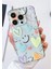 İphone 12 Pro Max Uyumlu Newsmile Desenli Lüx Şeffaf Silikon Kılıf 3