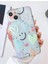 İphone 13 Uyumlu Newsmile Desenli Lüx Şeffaf Silikon Kılıf 3