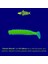 Silikon Kurt Yem - 1,5g 45MM - Fishack Wormix - 10 Adet - Uv Silikon- Fluo Green 2