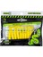 Silikon Kurt Yem - 1,5g 45MM - Fishack Wormix - 10 Adet - Uv Silikon - Limon 5