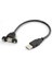Usb 2.0 Panel Tipi Vidalı Uzatma Kablosu 50 Cm 1