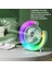 Colorful LED Işıklı Şarjlı Masa Üstü Fan ,vantilatör 5
