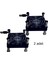 USB Fan 60X60X45 Ayaklı Telli 2 Adet Laptop, Modem, Tv Soğutucu Dubal Ball Bearing Sessiz 3000 Rpm 1
