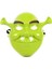 Yeşil Shrek Maskesi 21X25 cm 1