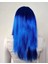 Bfs Mavi Renk Uzun Parti Peruğu 3