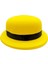 Bfs Neon Partisi Sarı Renk Melon Plastik Parti Şapkası 2