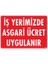 Işyerimizde Asgari Ücret Uygulanır Uyarı Levhası 25X35 KOD:421 1