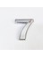 Cemax 7 Rakamı 3,75 cm Krom Yapışkanlı 1