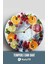 Renkli Meyveler Desenli 3D Görünümlü Temperli Cam Saat – 33 cm CSDW349 1