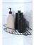 Bfs Yapışkanlı Banyo Köşeliği Kancalı Köşe Rafı Duş Şampuanlık Duvar Düzenleyici Organizer Raf 6